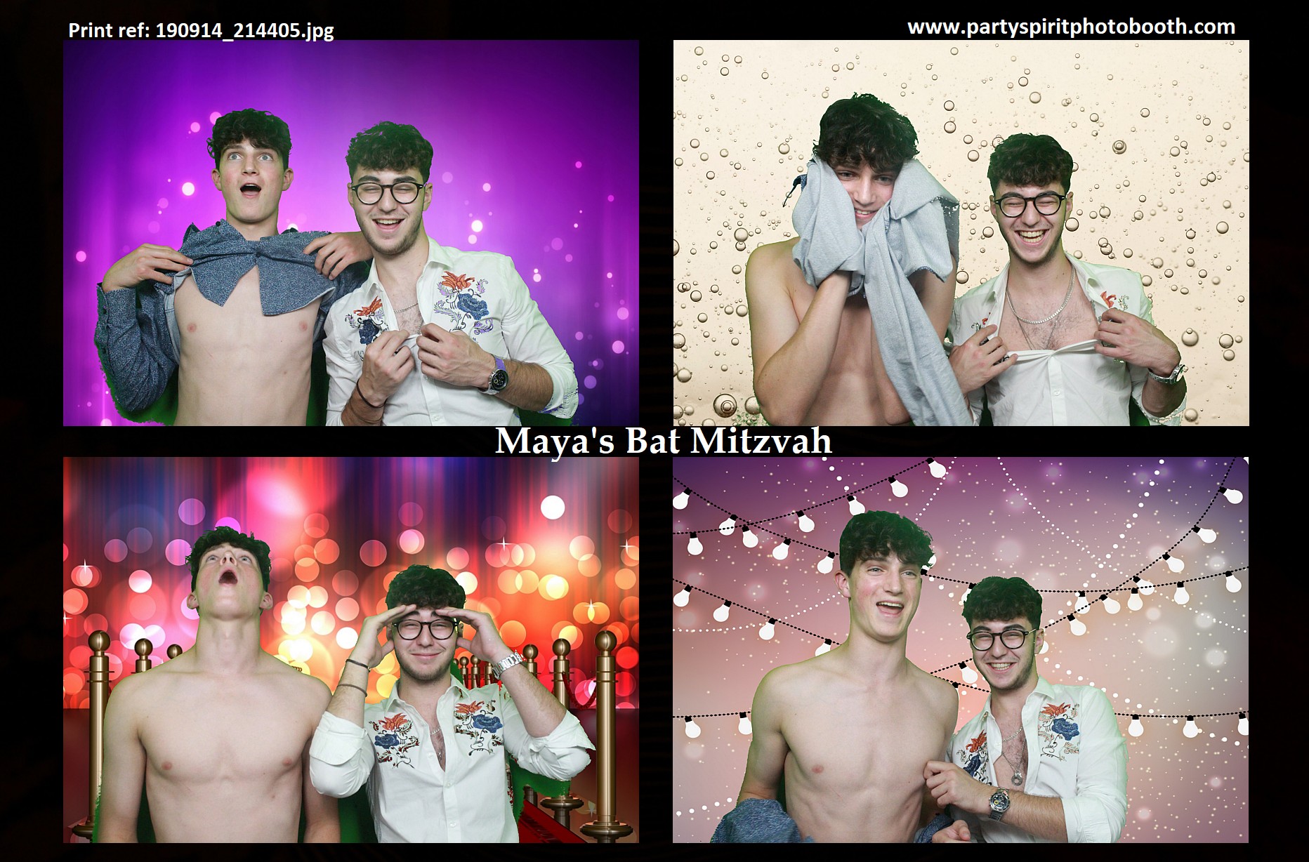 Maya's Bat Mitzvah | View more photos from the event at gallery.partyspiritphotobooth.com/u/PartySpiritPhotoBooth/Mayas-Bat-Mitzvah